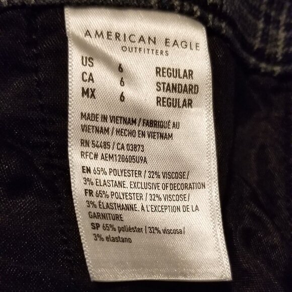 NWT AE Wide leg trouser, size 6 - Picture 8 of 12